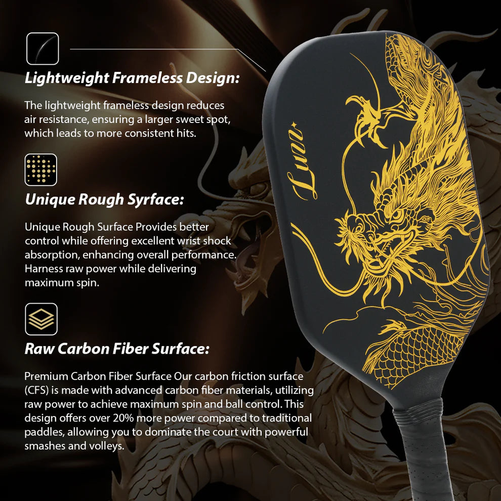 Vợt Pickleball Luzzpickleball Imperial Dragon