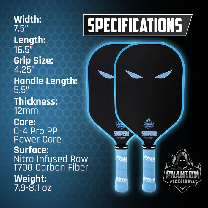 Phantom Sniper Pro Pickleball racket