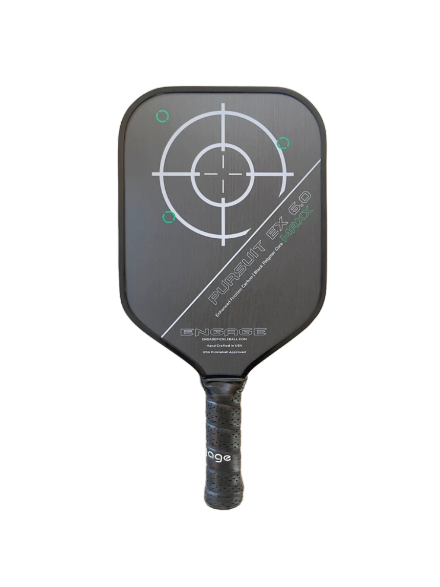 Vợt Pickleball Engage NEW. Pursuit MAXX MX 6.0 | Enhanced Friction Carbon | Elongated