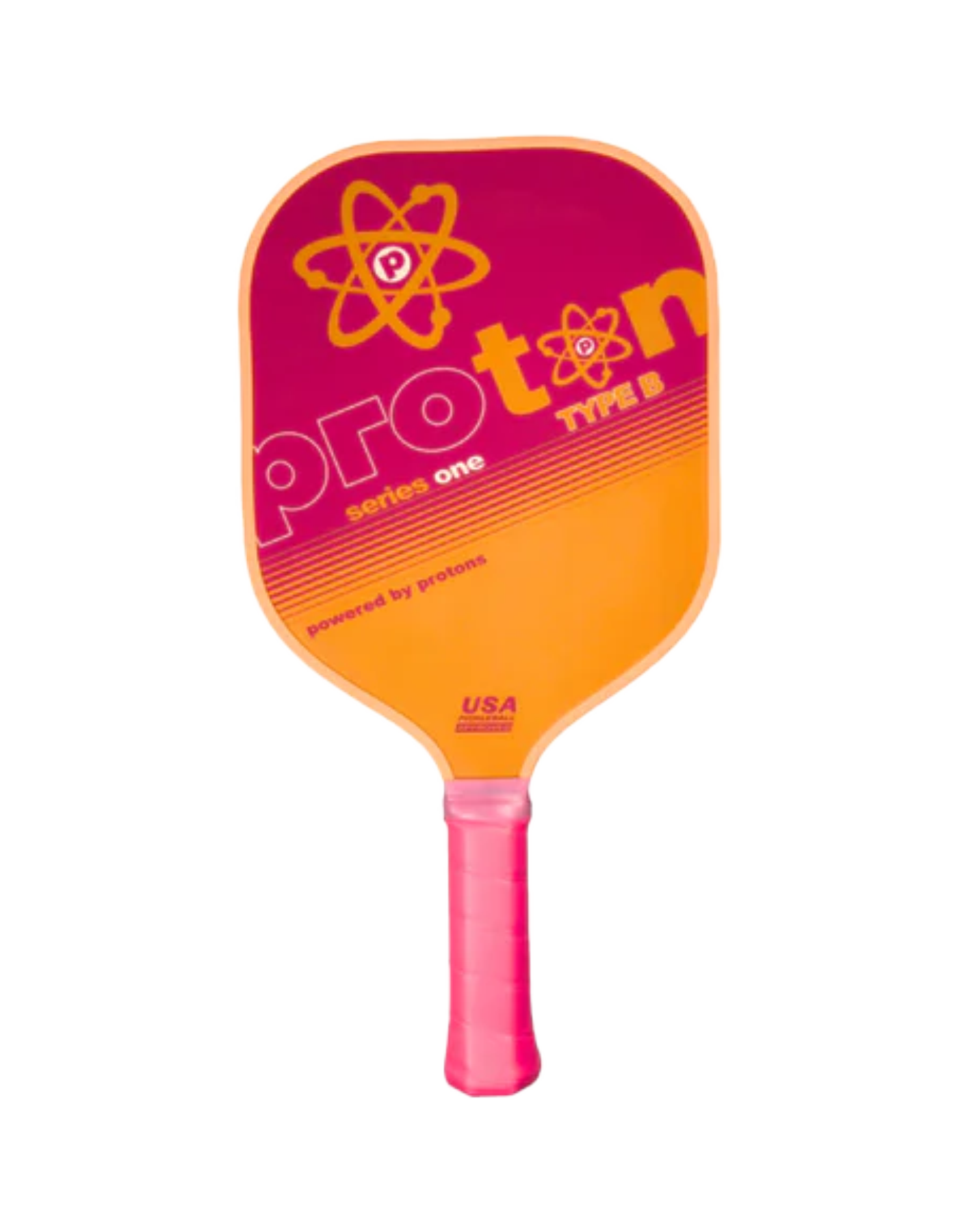 Proton Series 1 Pickleball Racket - Type B - ALL POP (Square Paddle)