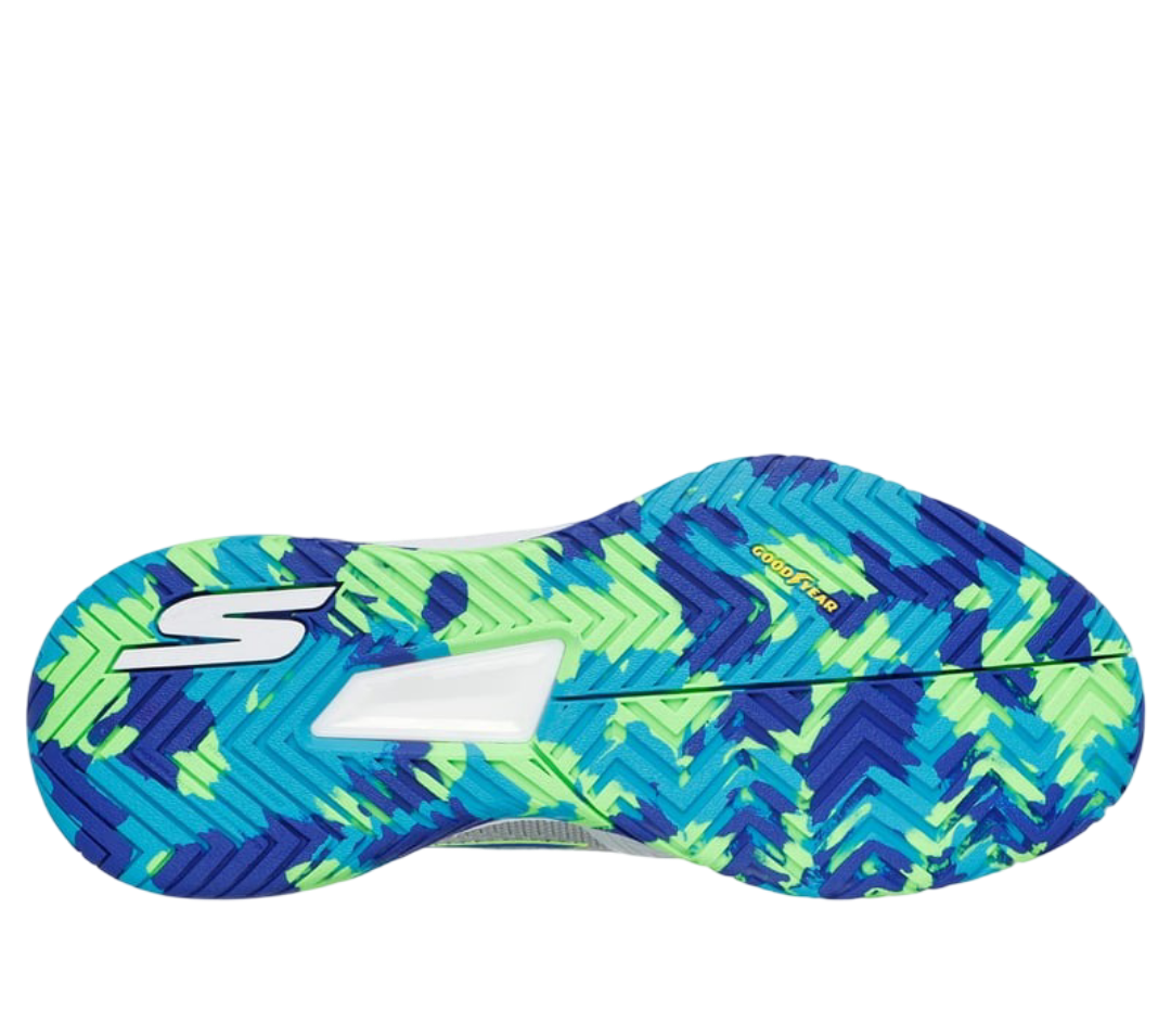 Giày Pickleball Sketcher GO Pickleball Viper Court Pro 2.0 (Xám Xanh Nhạt)