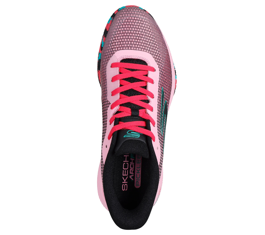 Giày Pickleball Sketcher GO Pickleball Viper Court Pro 2.0 (Hồng Đen)