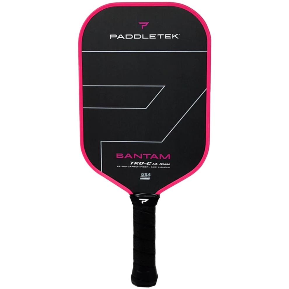 Pickleball racket Paddletek Bantam TKO-CX Pink Limited Edition