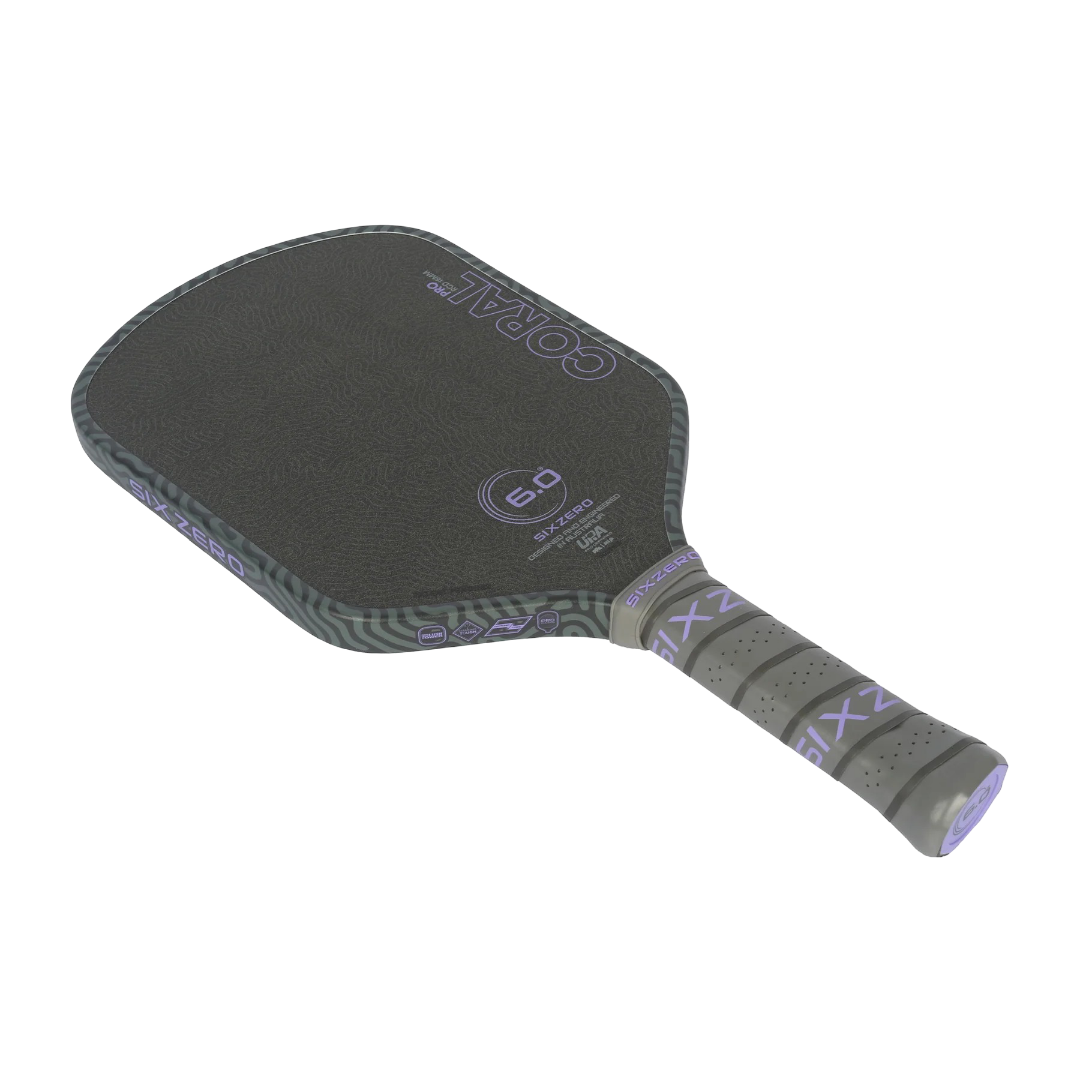 Vợt Pickleball Six Zero Coral Pro Ultraviolet RCD-W - Limited Edition