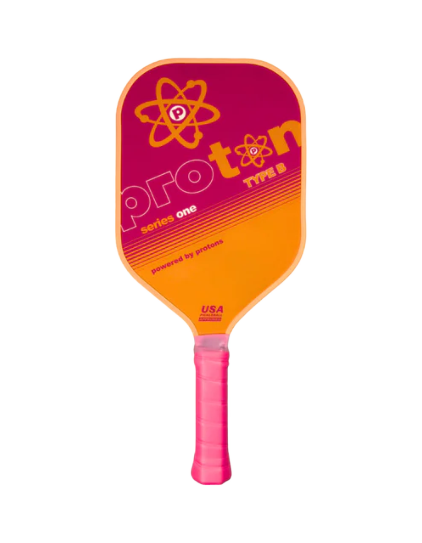 Proton Series 1 Pickleball Racket - Type B - ALL POP (Elongated Paddle)