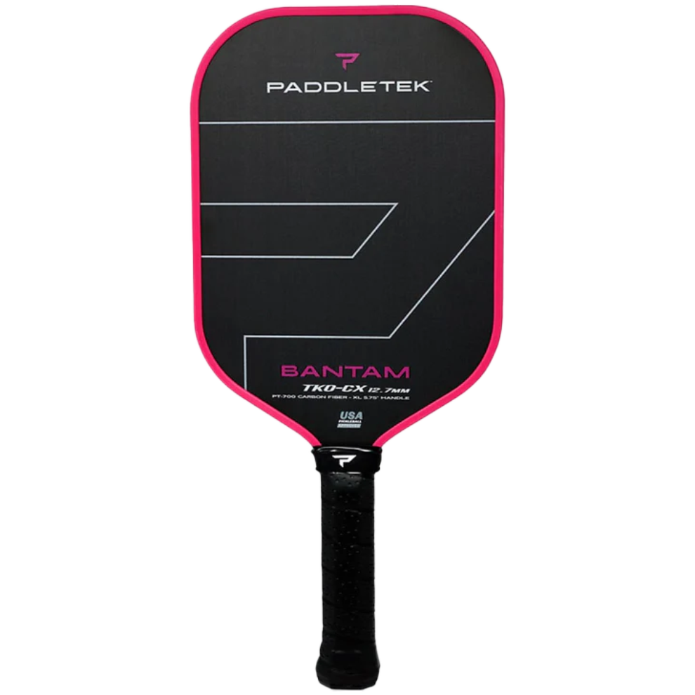 Pickleball racket Paddletek Bantam TKO-CX Pink Limited Edition