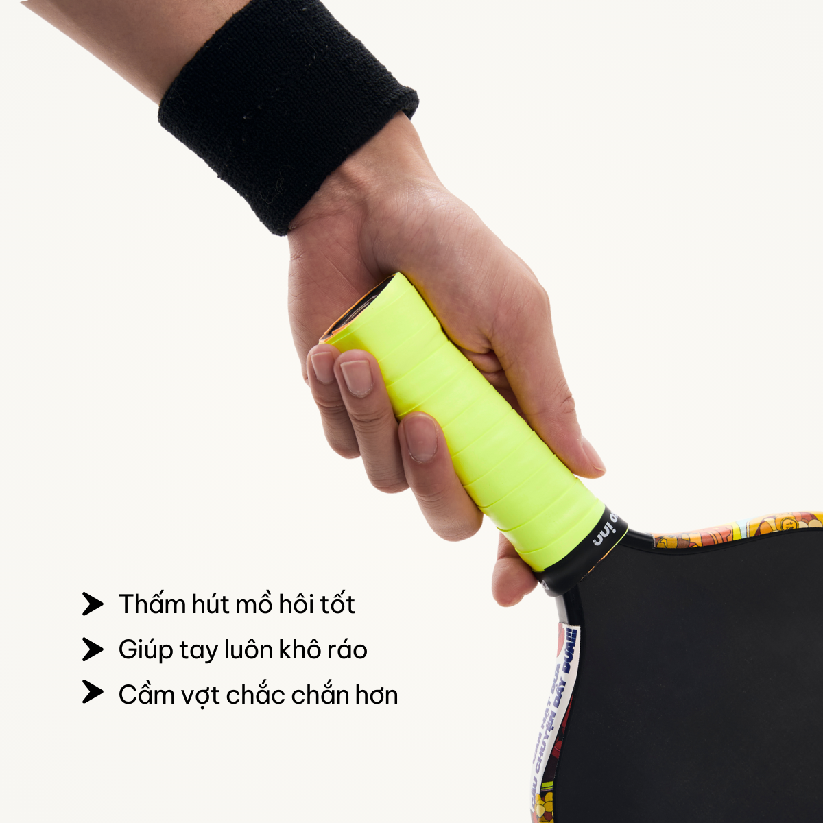 Cuốn cán bảo vệ vợt Pickleball Picko Inn Super Grip
