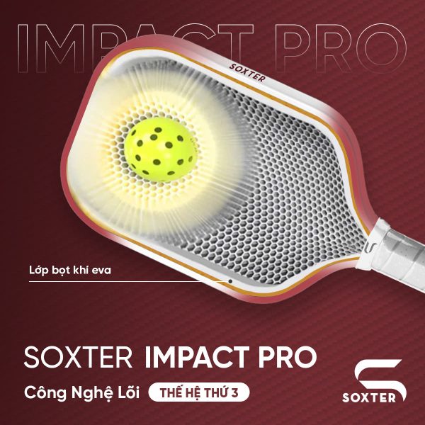 Vợt Pickleball Soxter Impact Pro