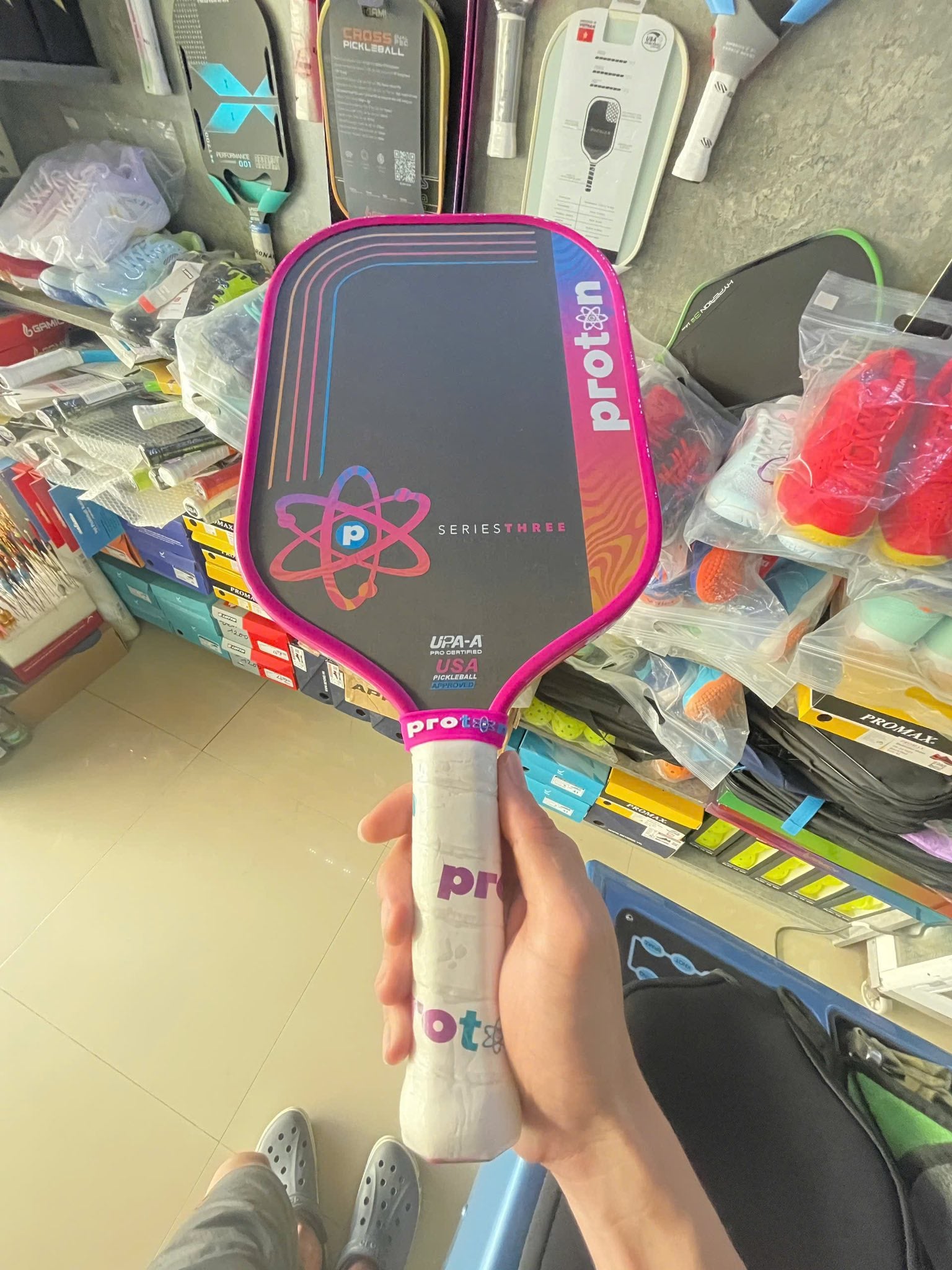 If it doesn't suit your hand, sell the Proton Flamigo immediately.