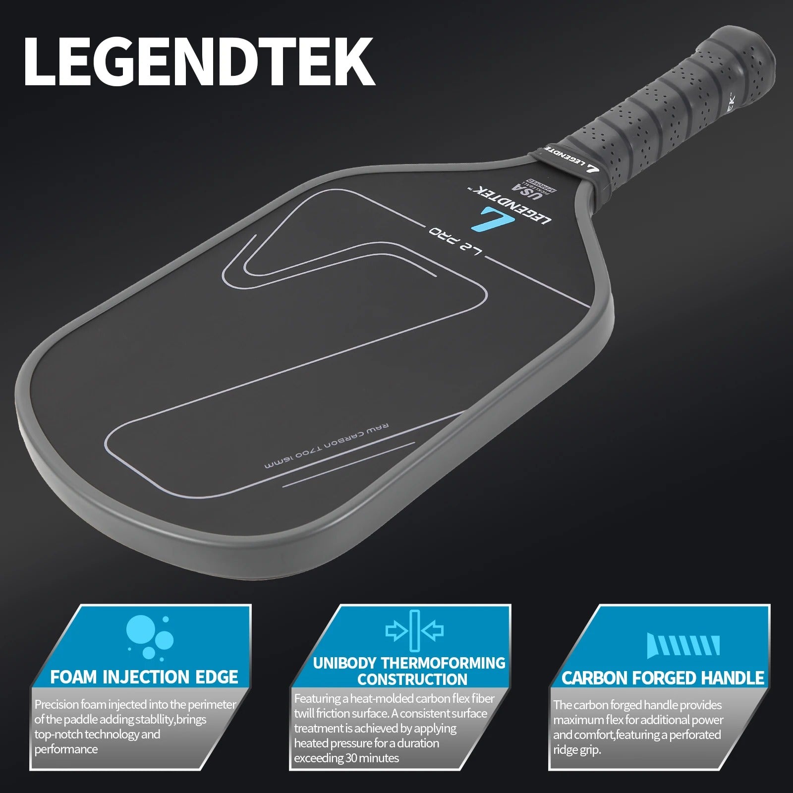 Pickleball racket LEGENDTEK L2 Pro