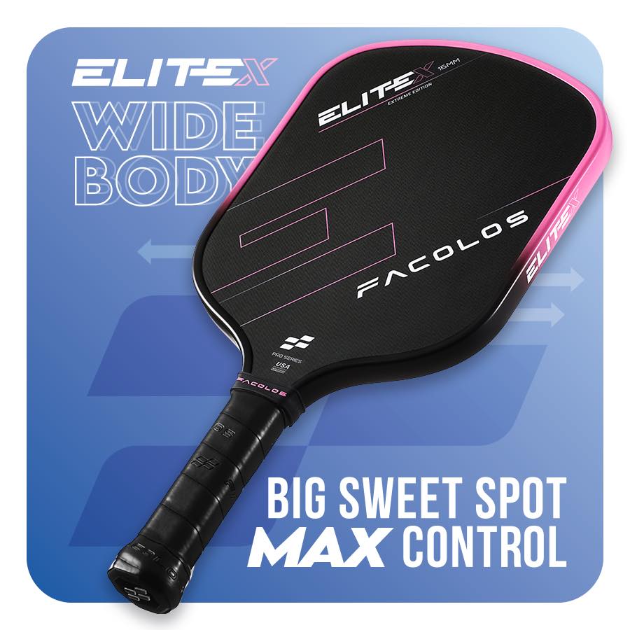 Vợt Pickleball Facolos Elite X Widebody
