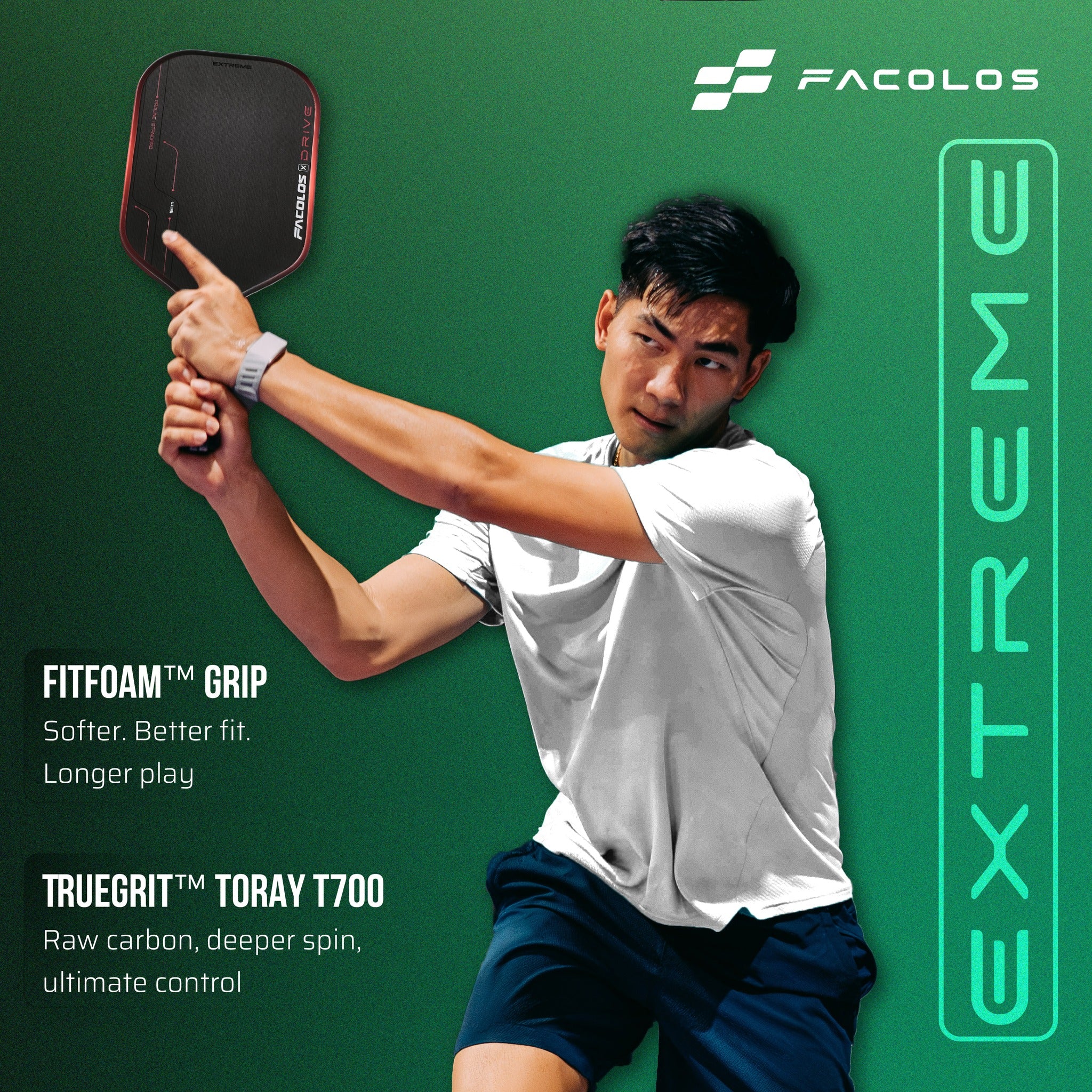 Vợt Pickleball Facolos Drive Extreme - Malaysia Edition