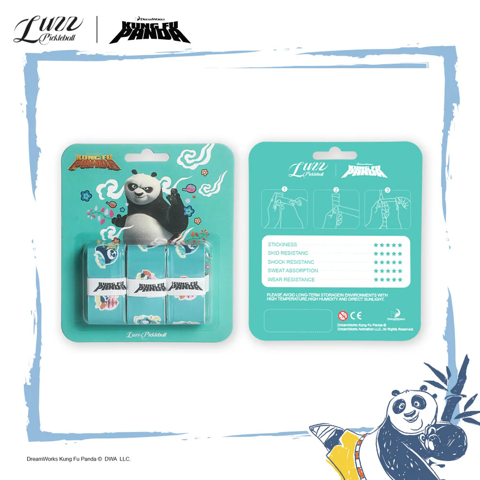 Cuốn cán vợt Pickleball Luzz x Kung Fu Panda Professional Pickleball Paddle Grip Tape