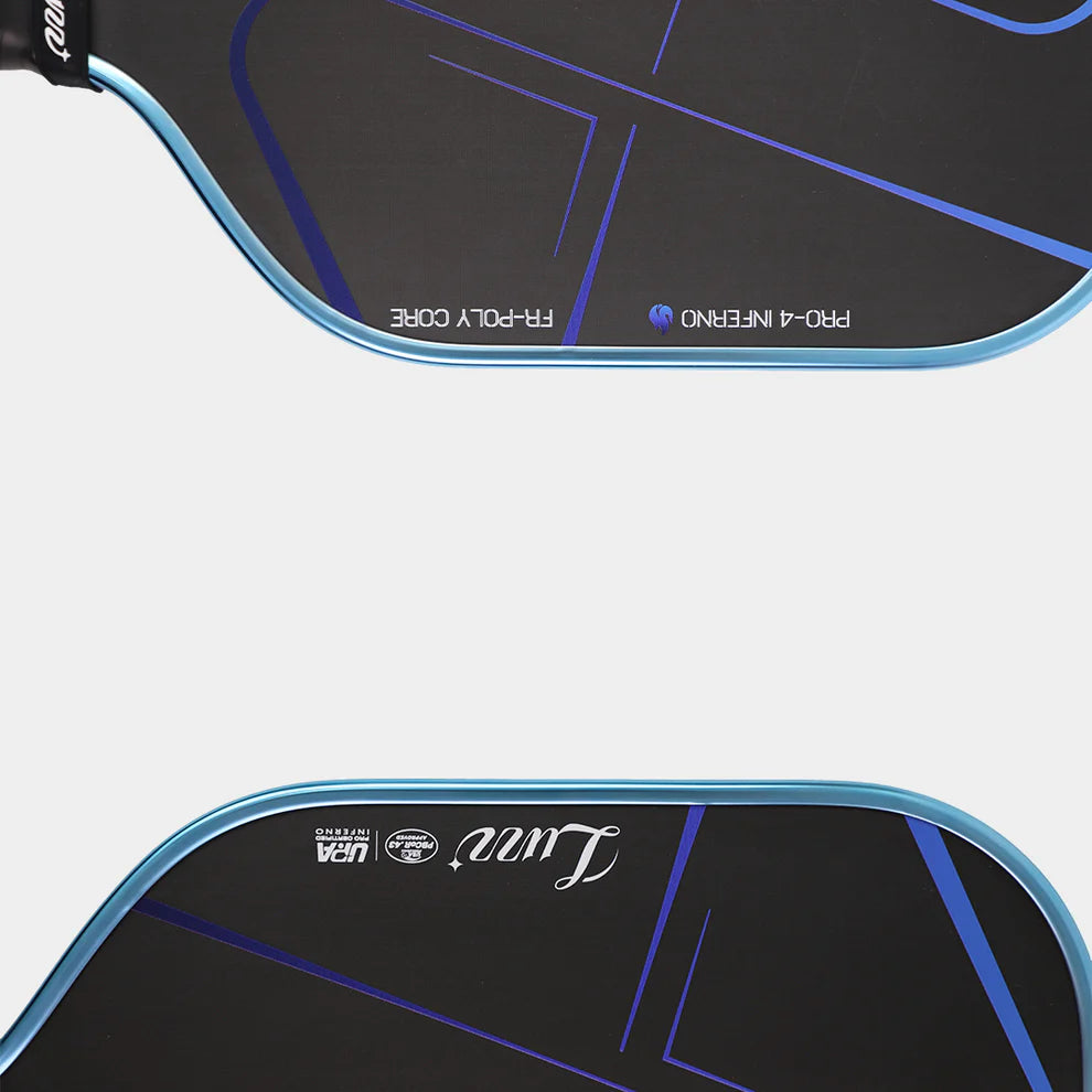 Vợt Pickleball Luzzpickleball Pro 4 Inferno MPP Blue Blaze (Limited Edition)