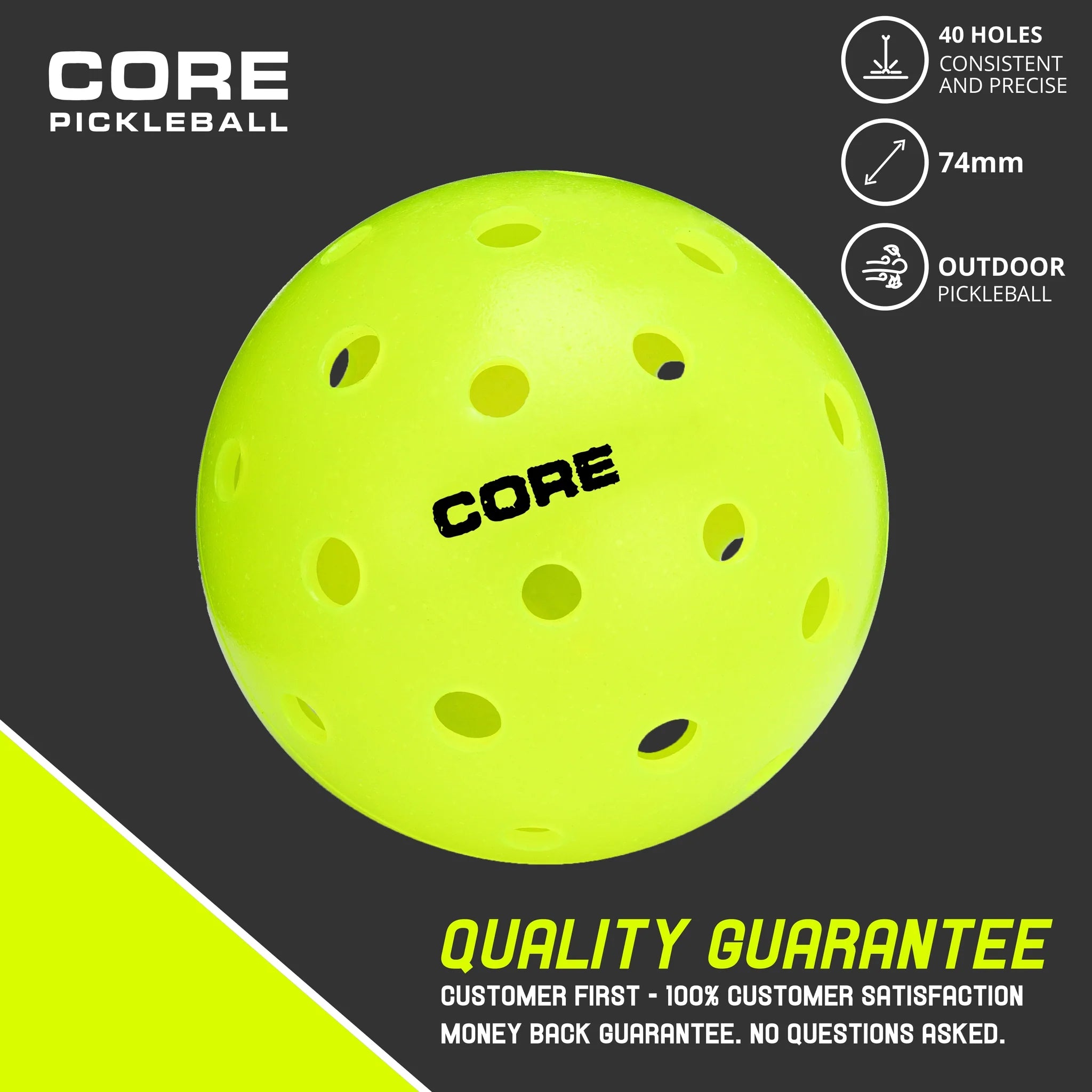 Bóng Pickleball CORE Outdoor