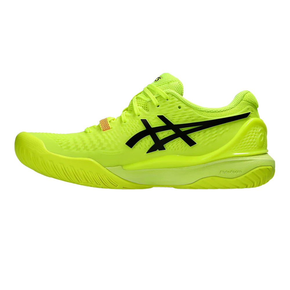 Pickleball Gel Shoes - Resolution 9 Safety Yellow / Black (Unisex)