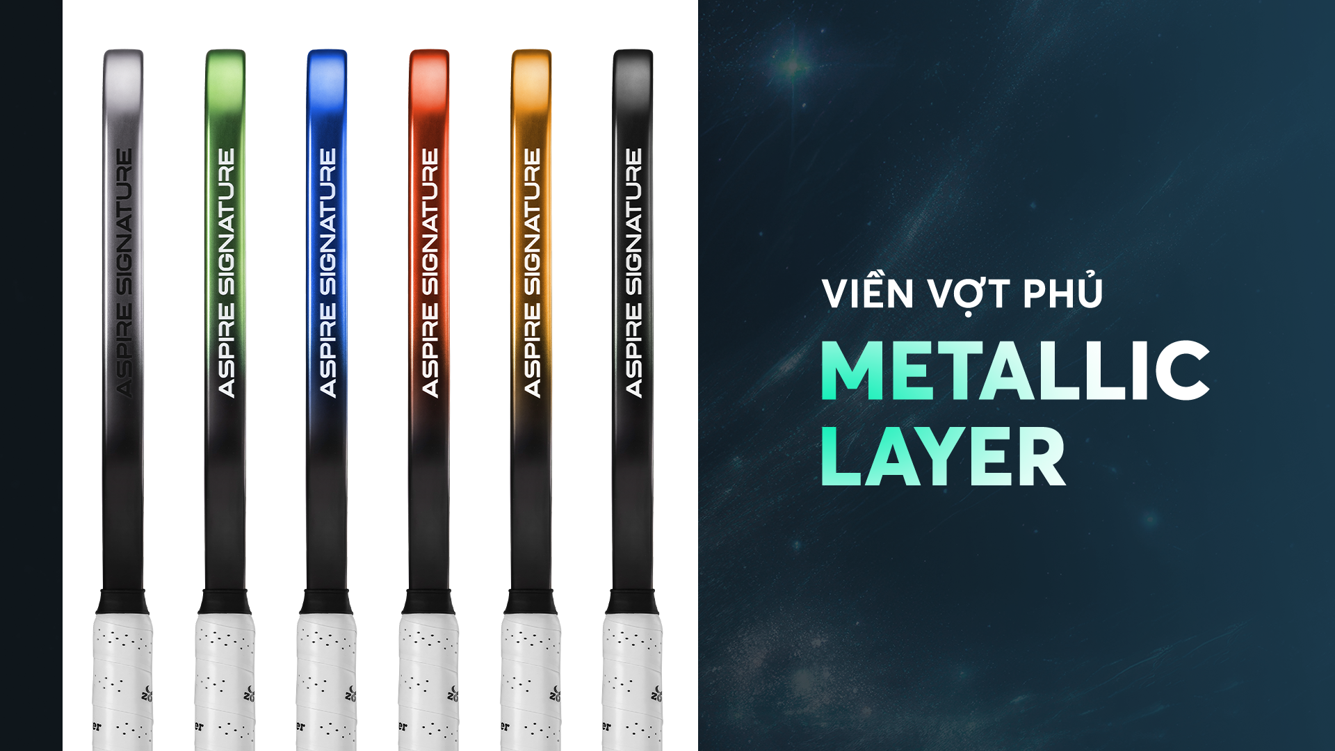 Vợt Pickleball Zocker Aspire Signature x Phúc Huỳnh