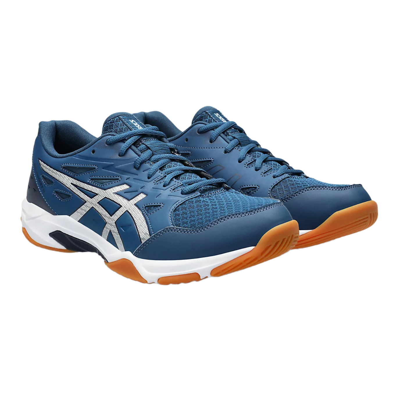 Giày Pickleball Asics Gel - Rocket 11 Mako Blue / Pure Silver (Cho Nam)