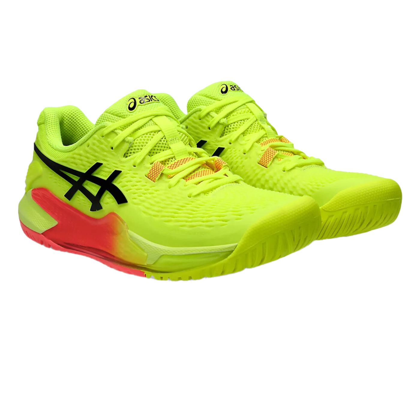 Giày Pickleball Gel - Resolution 9 Safety Yellow / Black (Unisex)