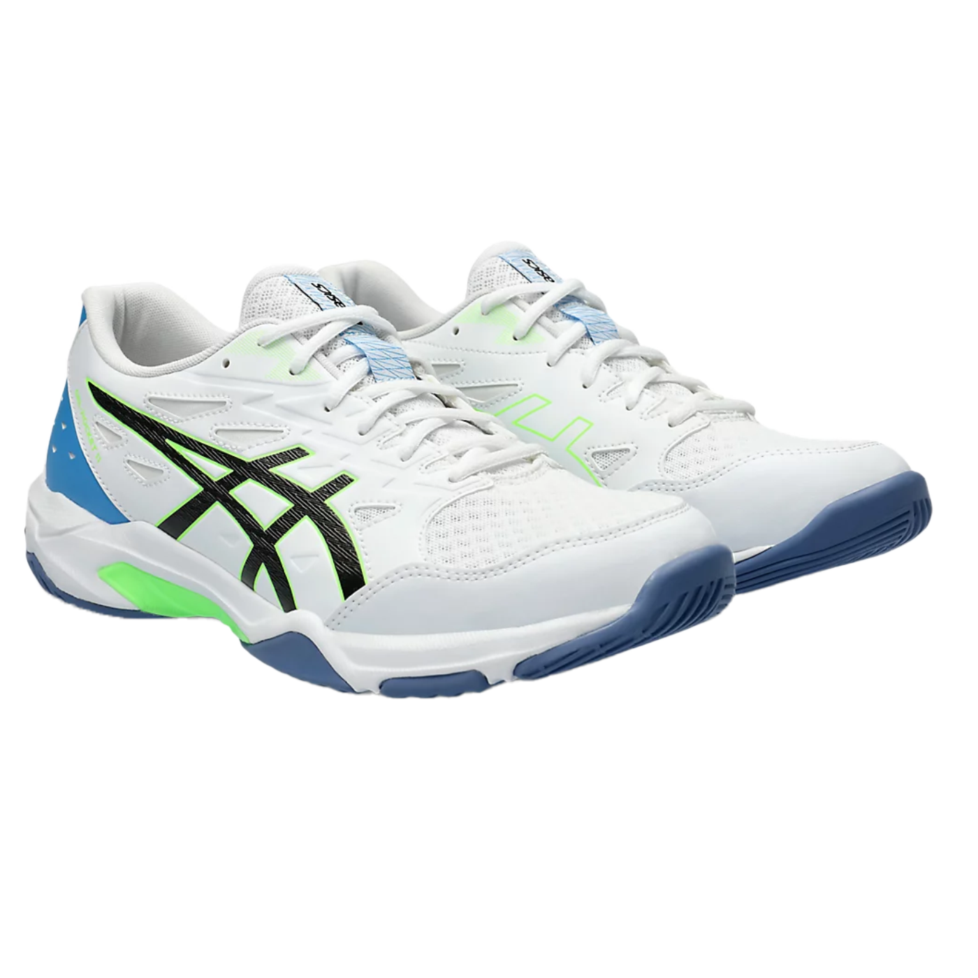Asics Gel Pickleball Shoes - Rocket 11 White / Lime Burst (For Men)