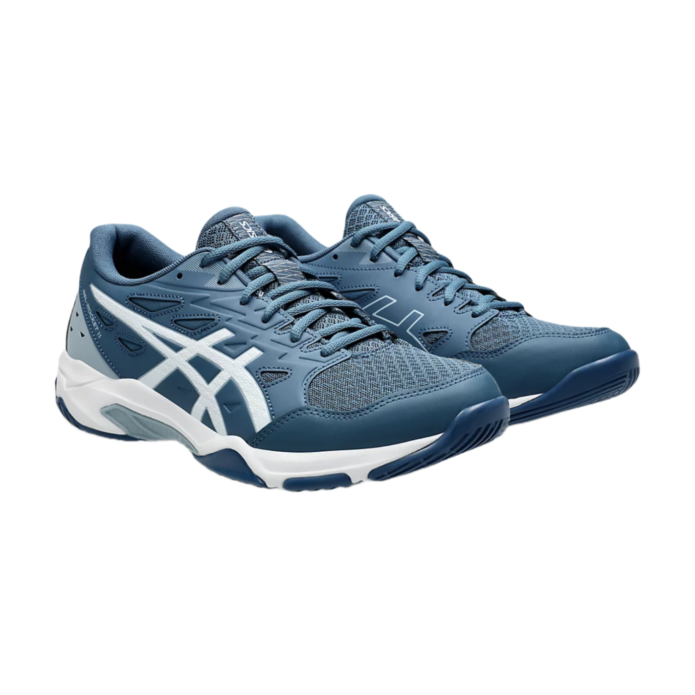 Giày Pickleball Asics Gel - Rocket 11 Vintage Indigo / White (Cho Nam)