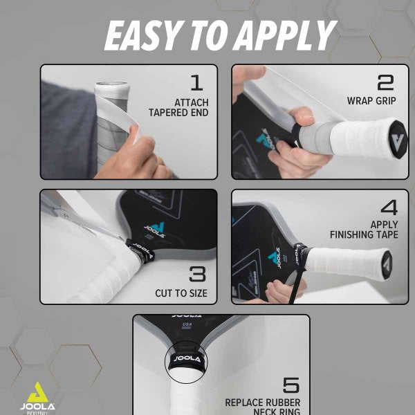 Joola Premium Overgrip Feel-Tec (White)