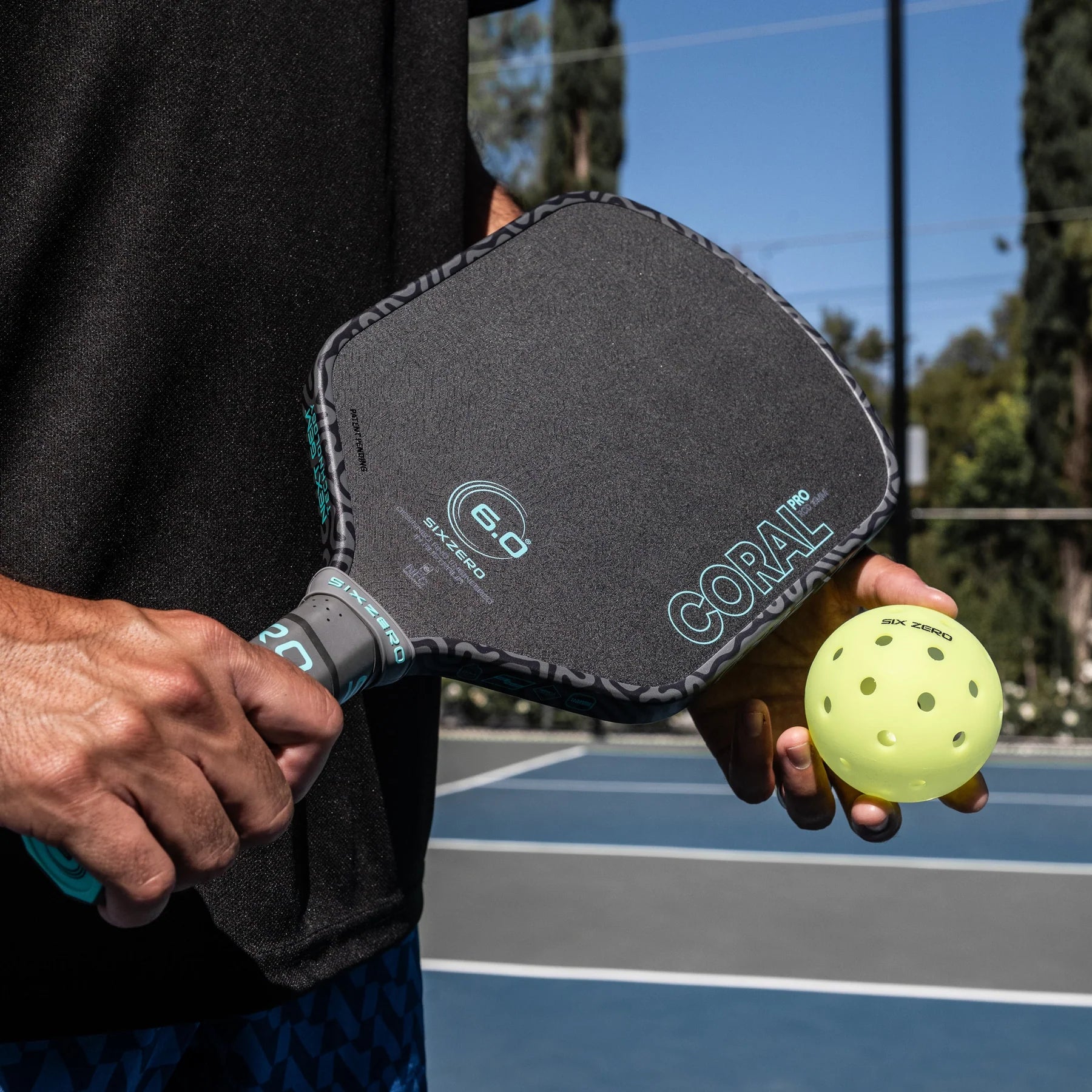 Vợt Pickleball Six Zero Coral Pro RCD-E