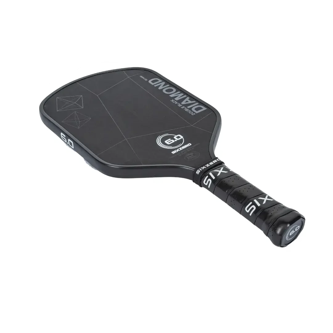 Pickleball Six Zero Double Black Diamond Control racket - 16 mm
