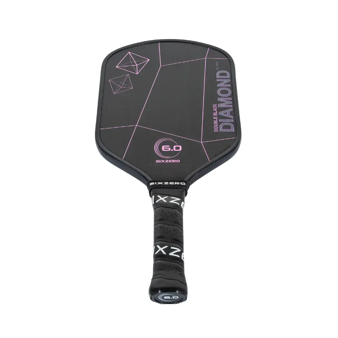 Pickleball Six Zero Double Black Diamond Control racket - 16 mm