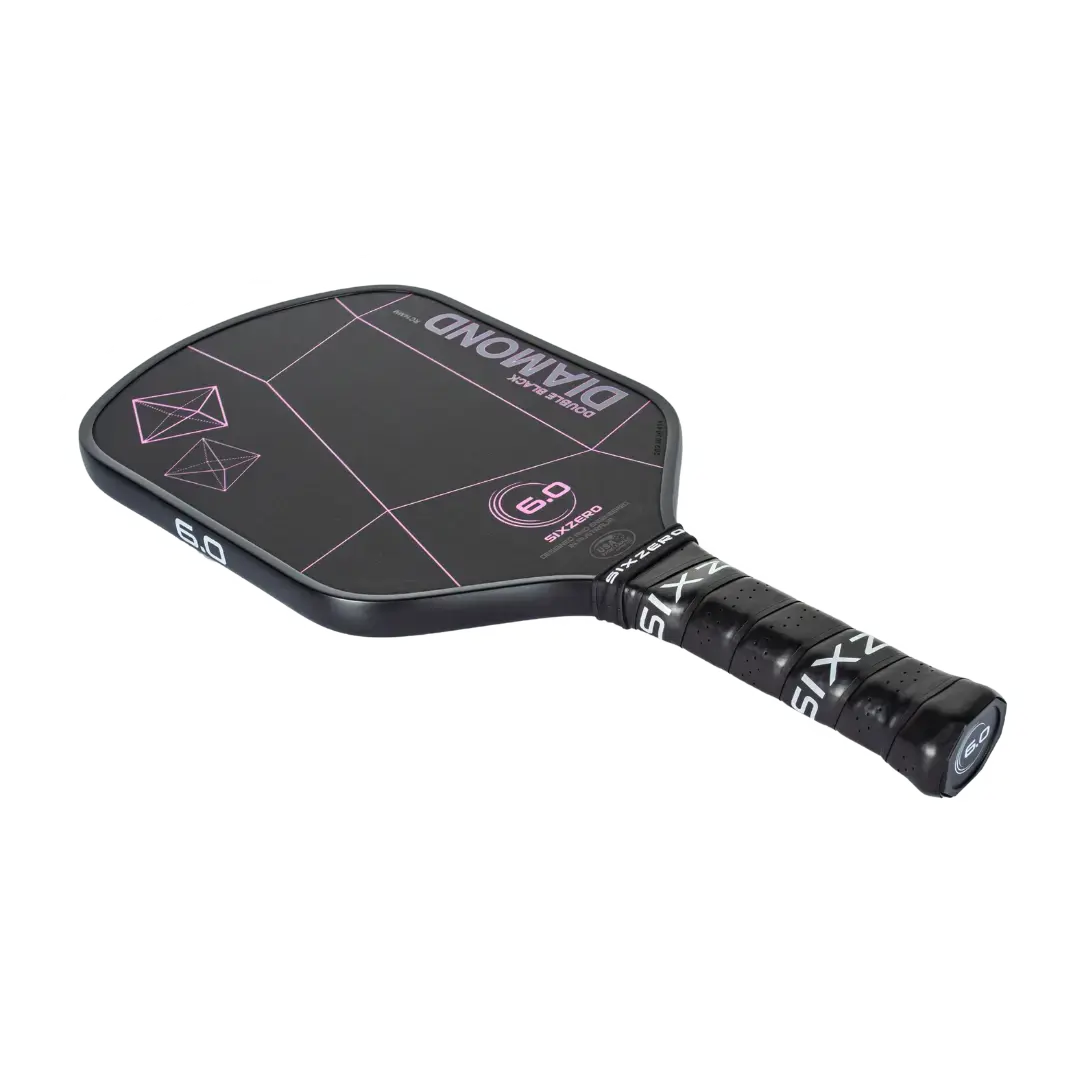Pickleball Six Zero Double Black Diamond Control racket - 16 mm
