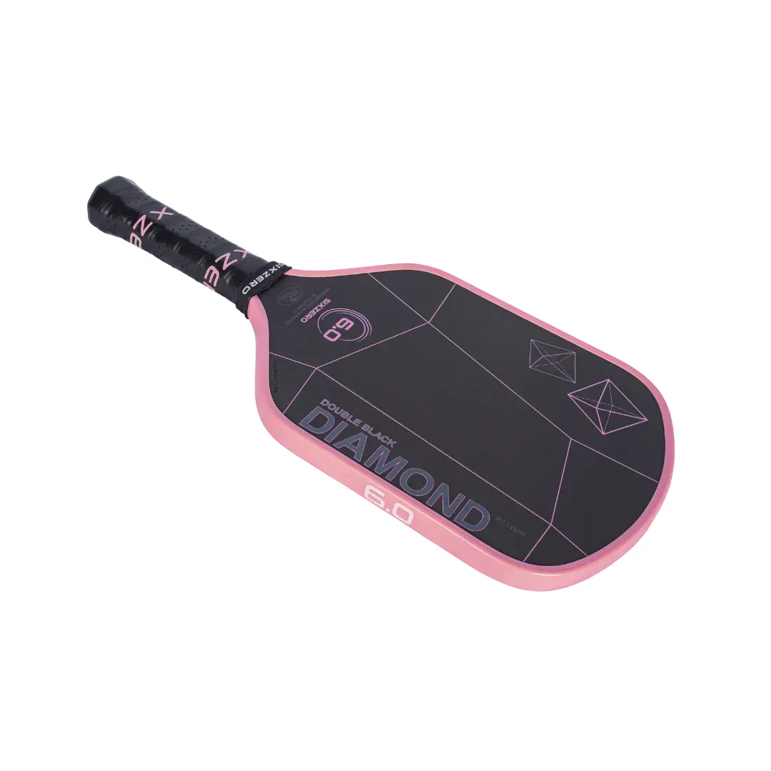 Pickleball Six Zero Double Black Diamond Control racket - 16 mm