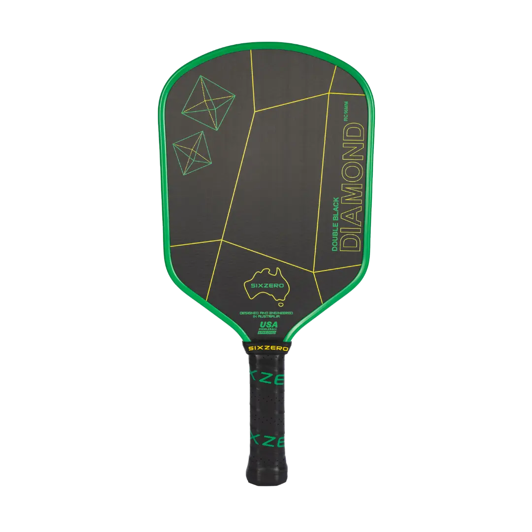 Pickleball Six Zero Double Black Diamond Control racket - 16 mm