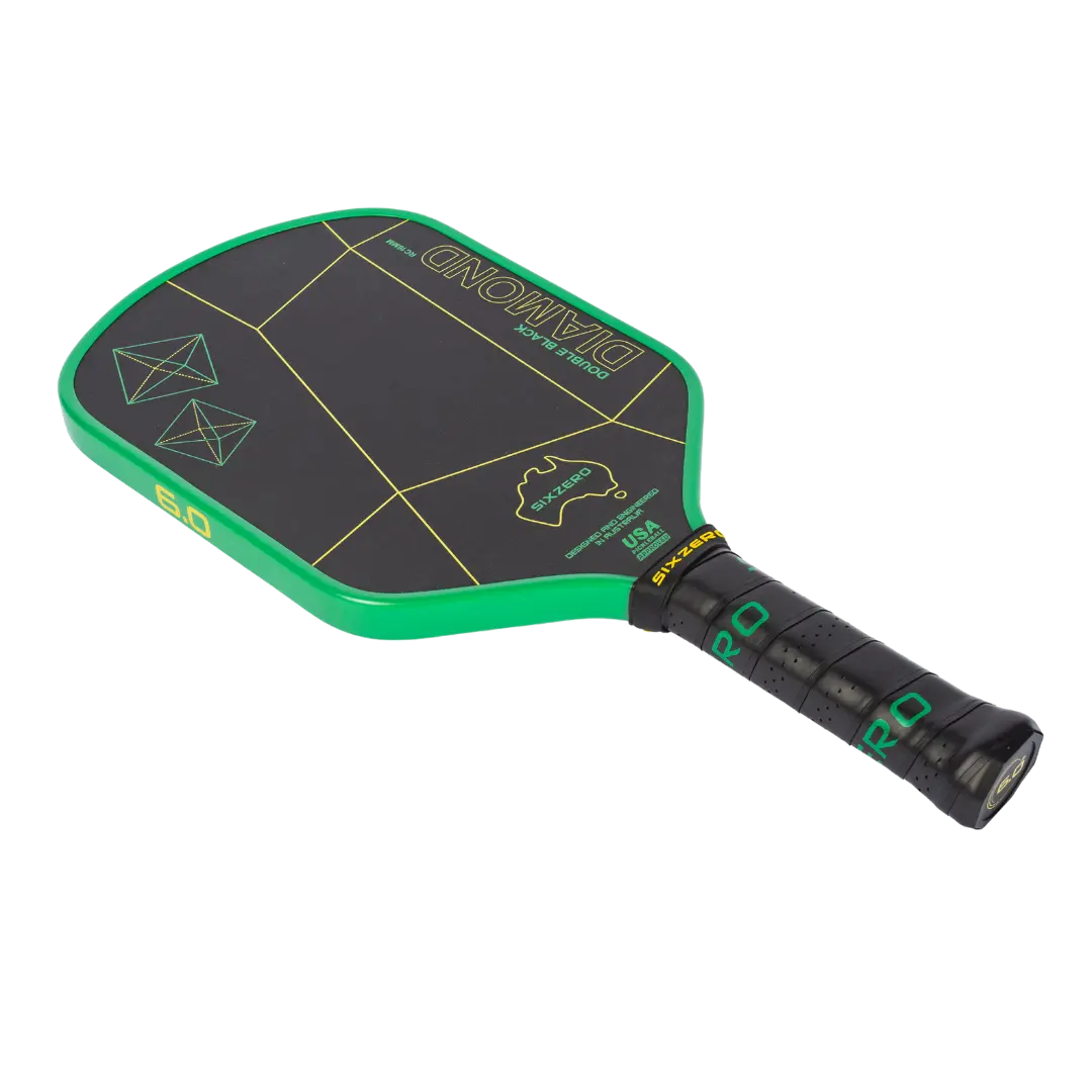 Pickleball Six Zero Double Black Diamond Control racket - 16 mm