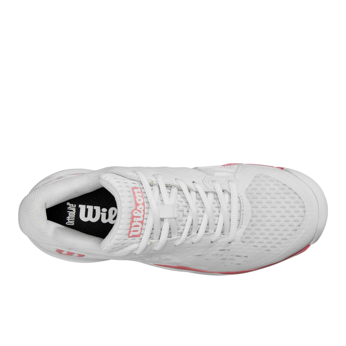 Giày Pickleball Wilson Rush Pro Ace Junior | White Mauve Glow