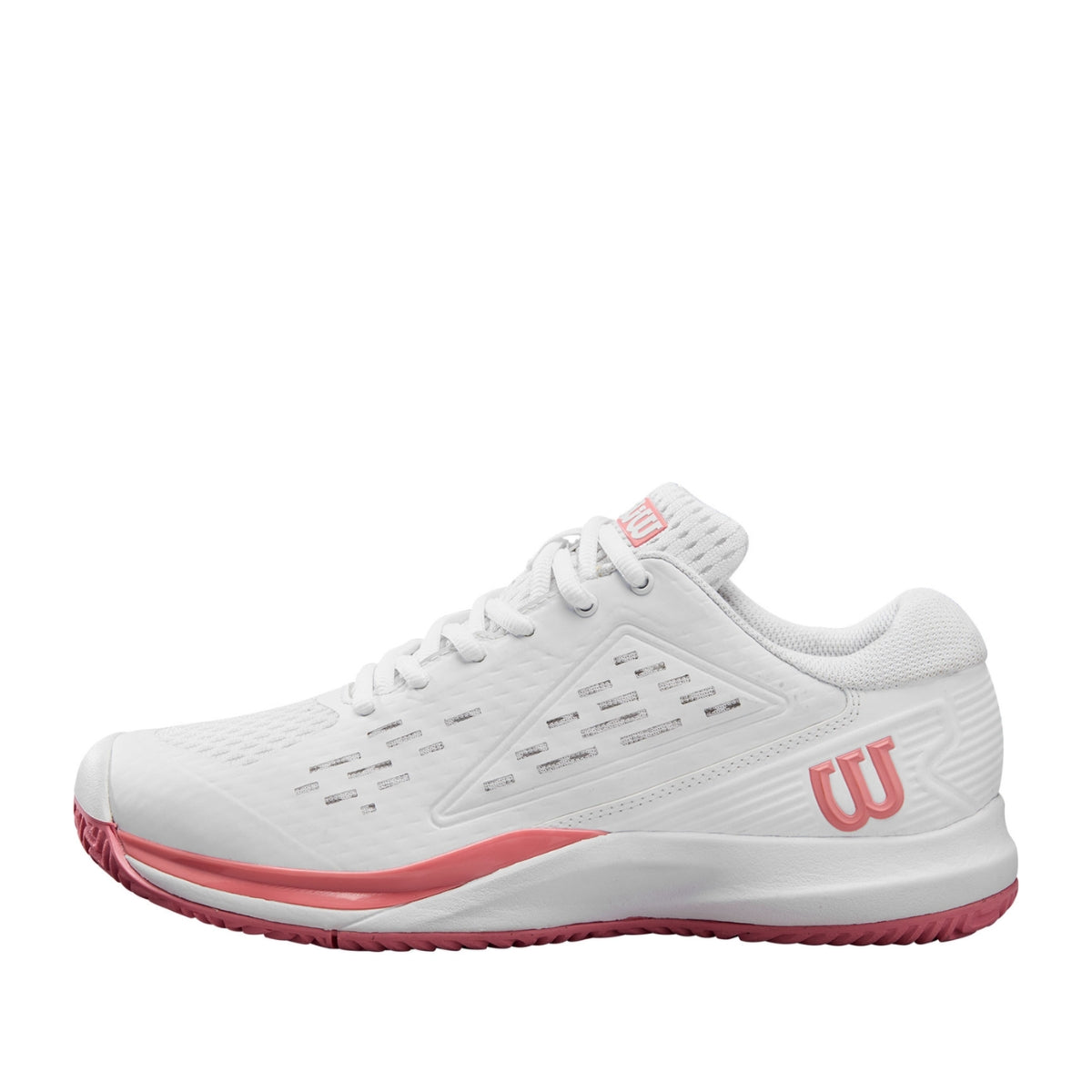 Giày Pickleball Wilson Rush Pro Ace Junior | White Mauve Glow