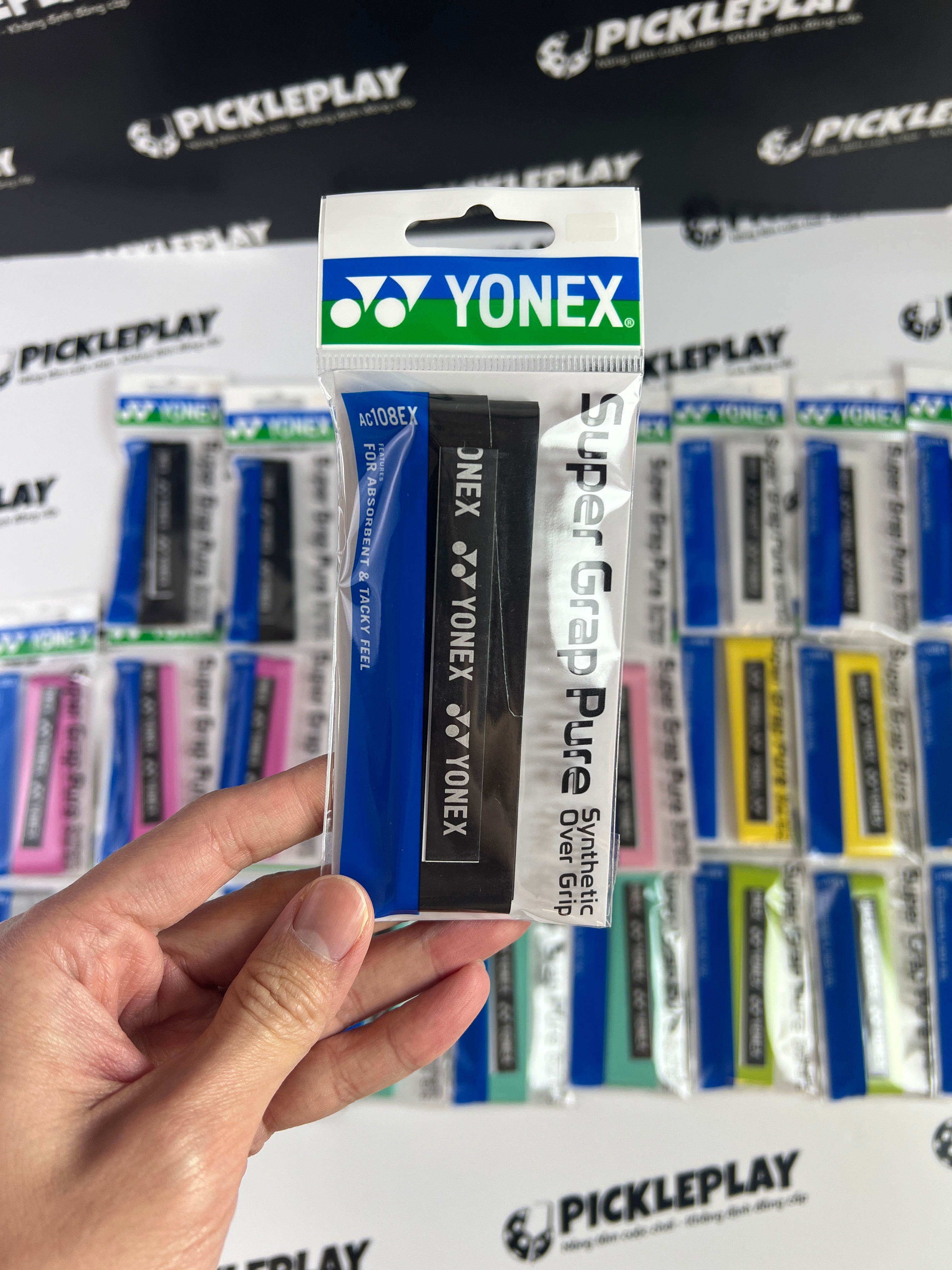 Yonex Super Grap Pure Synthetic Overgrip Pickleball Racket Grip