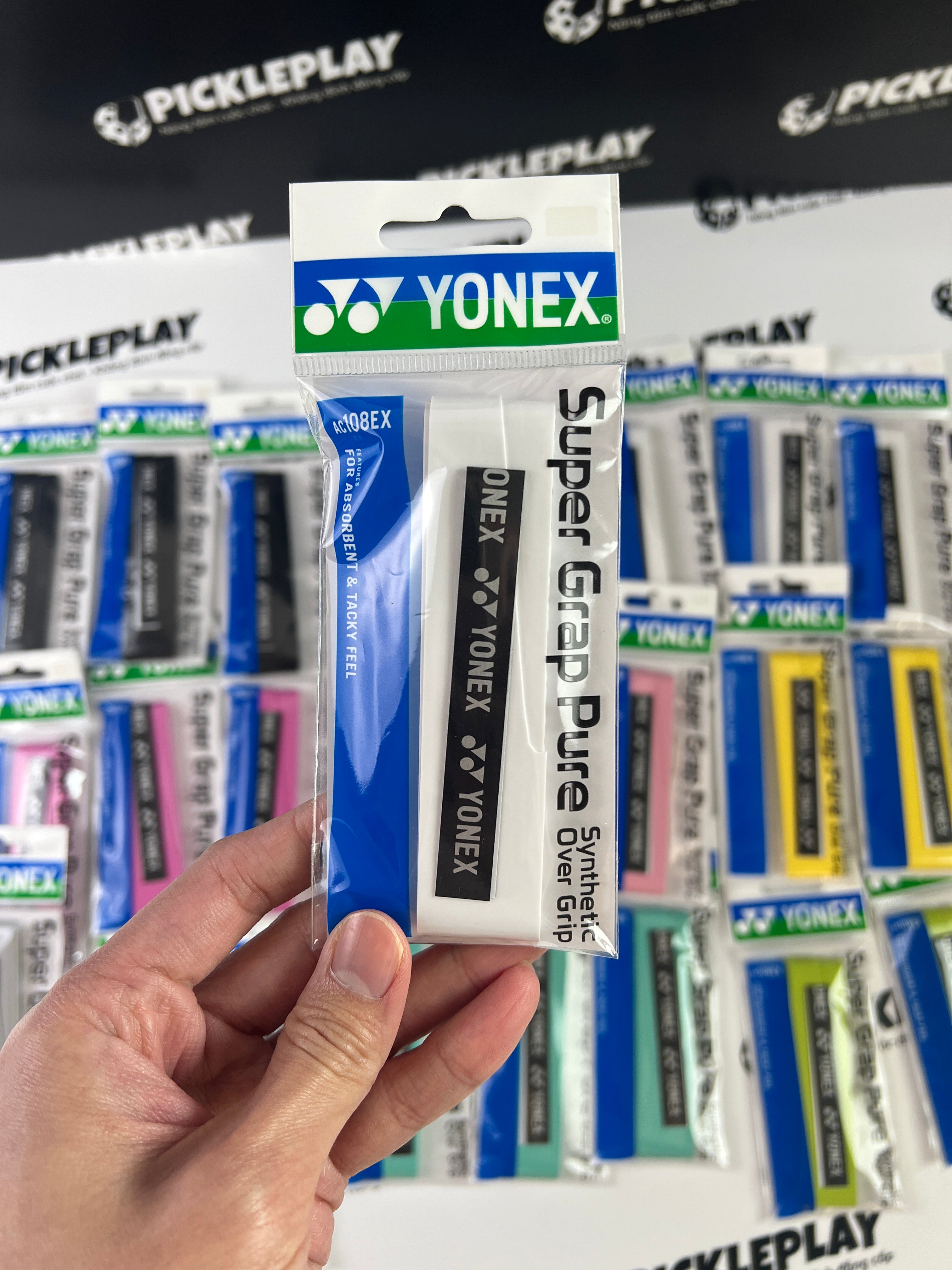 Yonex Super Grap Pure Synthetic Overgrip Pickleball Racket Grip