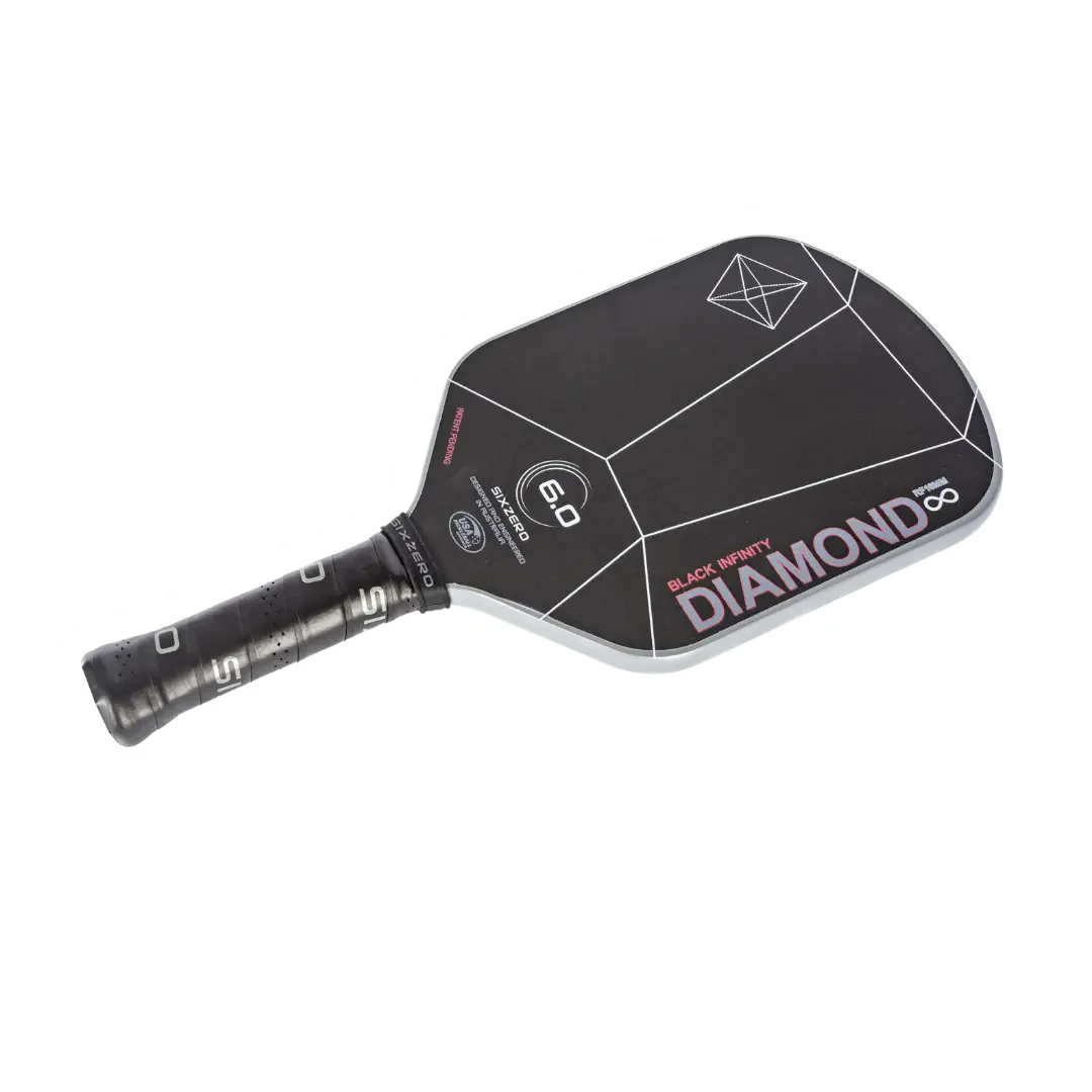 Pickleball Six Zero Infinity Edgeless Black Diamond Power racket