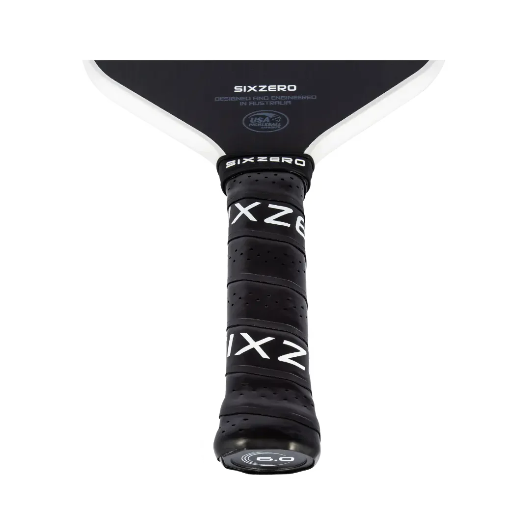 Pickleball Six Zero Infinity Edgeless Double Black Diamond Control Racket