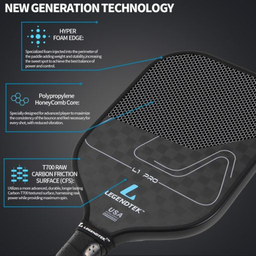 LEGENDTEK L1 Pro Pickleball Racket