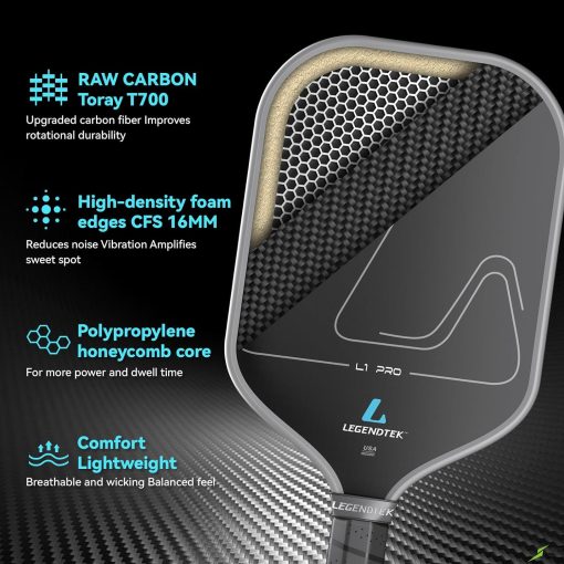 LEGENDTEK L1 Pro Pickleball Racket