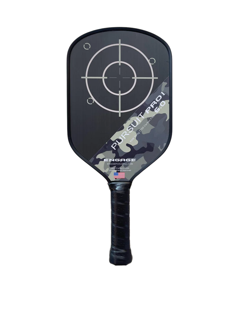 Pickleball racket Engage NEW. Pursuit Pro1 6.0 Power Series | Raw T700 Carbon Fiber
