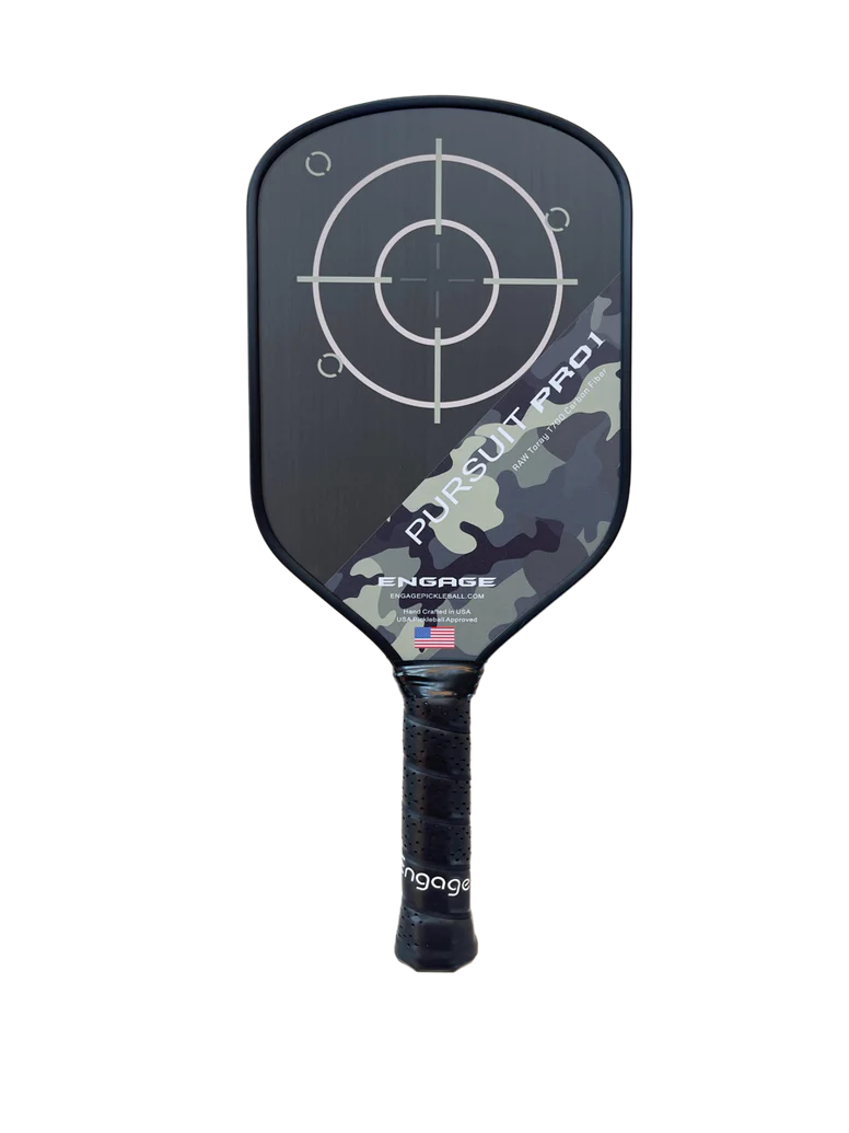 Pickleball racket Engage NEW. Pursuit Pro1 Power Series | Raw T700 Carbon Fiber