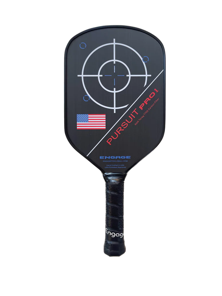 Pickleball racket Engage NEW. Pursuit Pro1 Power Series | Raw T700 Carbon Fiber