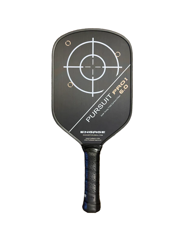 Pickleball racket Engage NEW. Pursuit Pro1 6.0 Power Series | Raw T700 Carbon Fiber