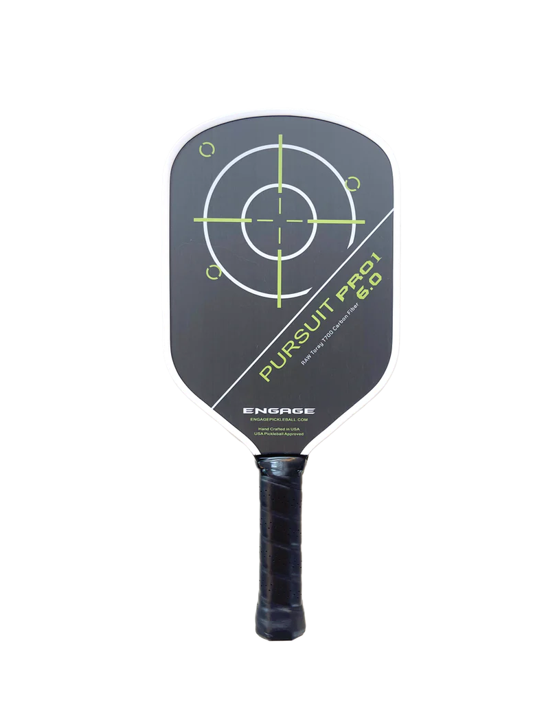 Pickleball racket Engage NEW. Pursuit Pro1 6.0 Power Series | Raw T700 Carbon Fiber