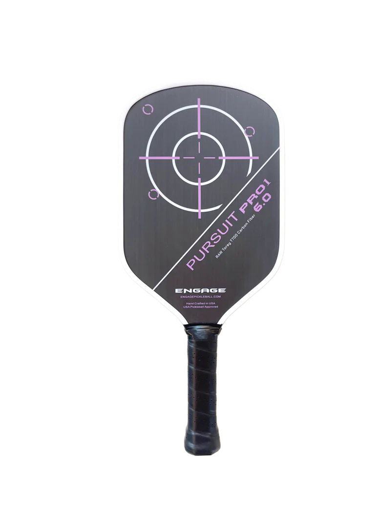 Pickleball racket Engage NEW. Pursuit Pro1 6.0 Power Series | Raw T700 Carbon Fiber