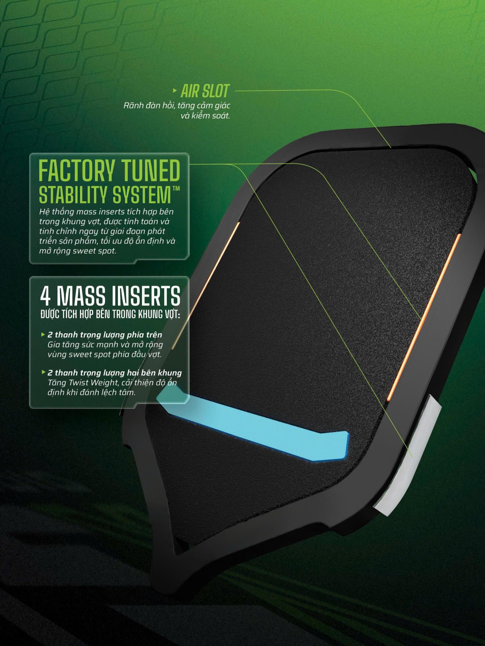 Vợt Pickleball Facolos EliteX v2.0 Edition