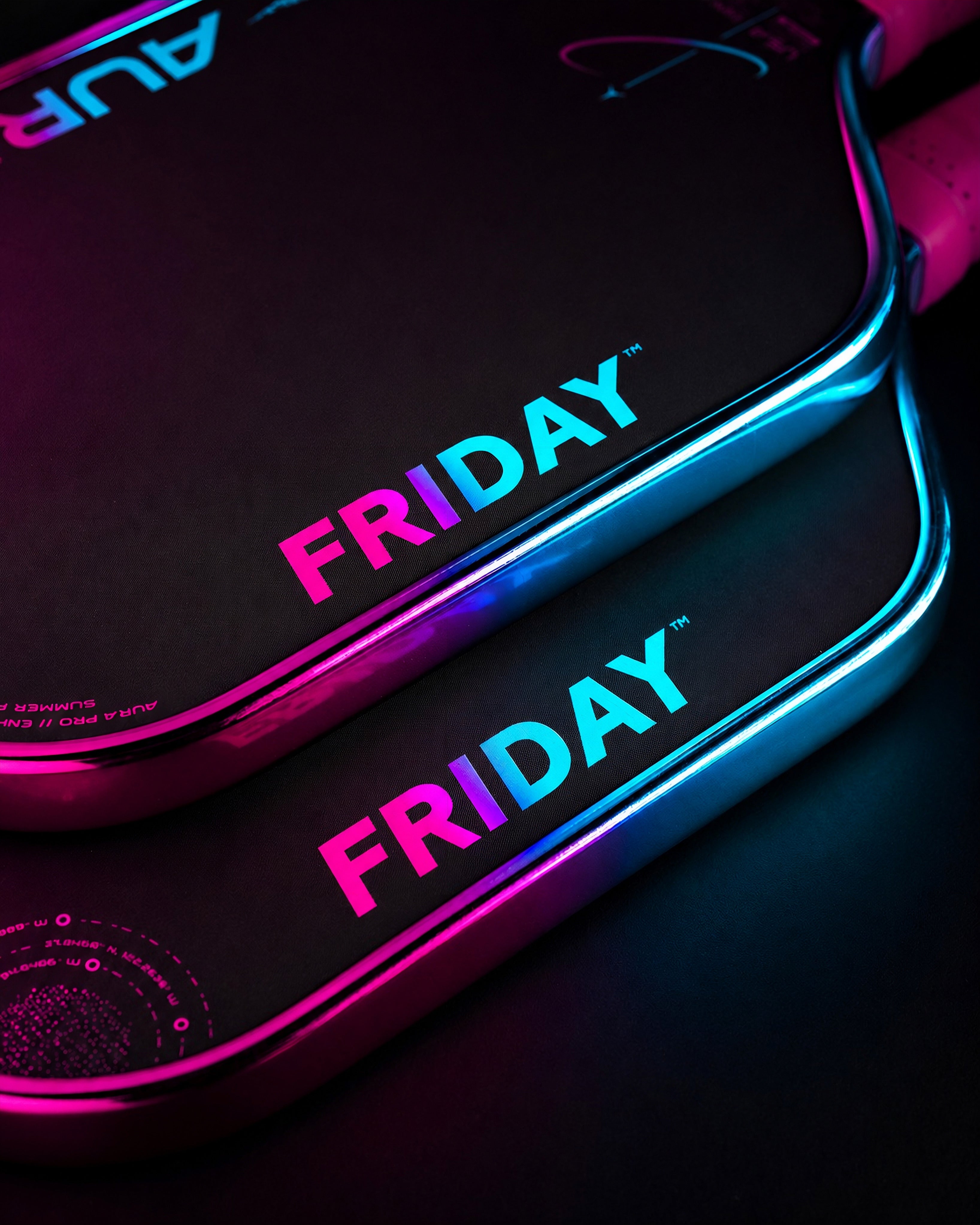 Vợt Pickleball Friday AURA PRO VICE Metallic Colorways