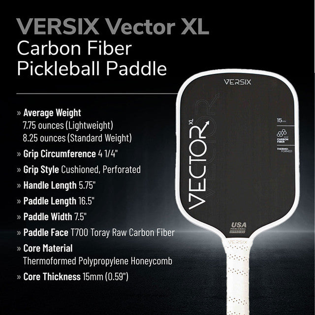 Vợt Pickleball VERSIX® Vector XL